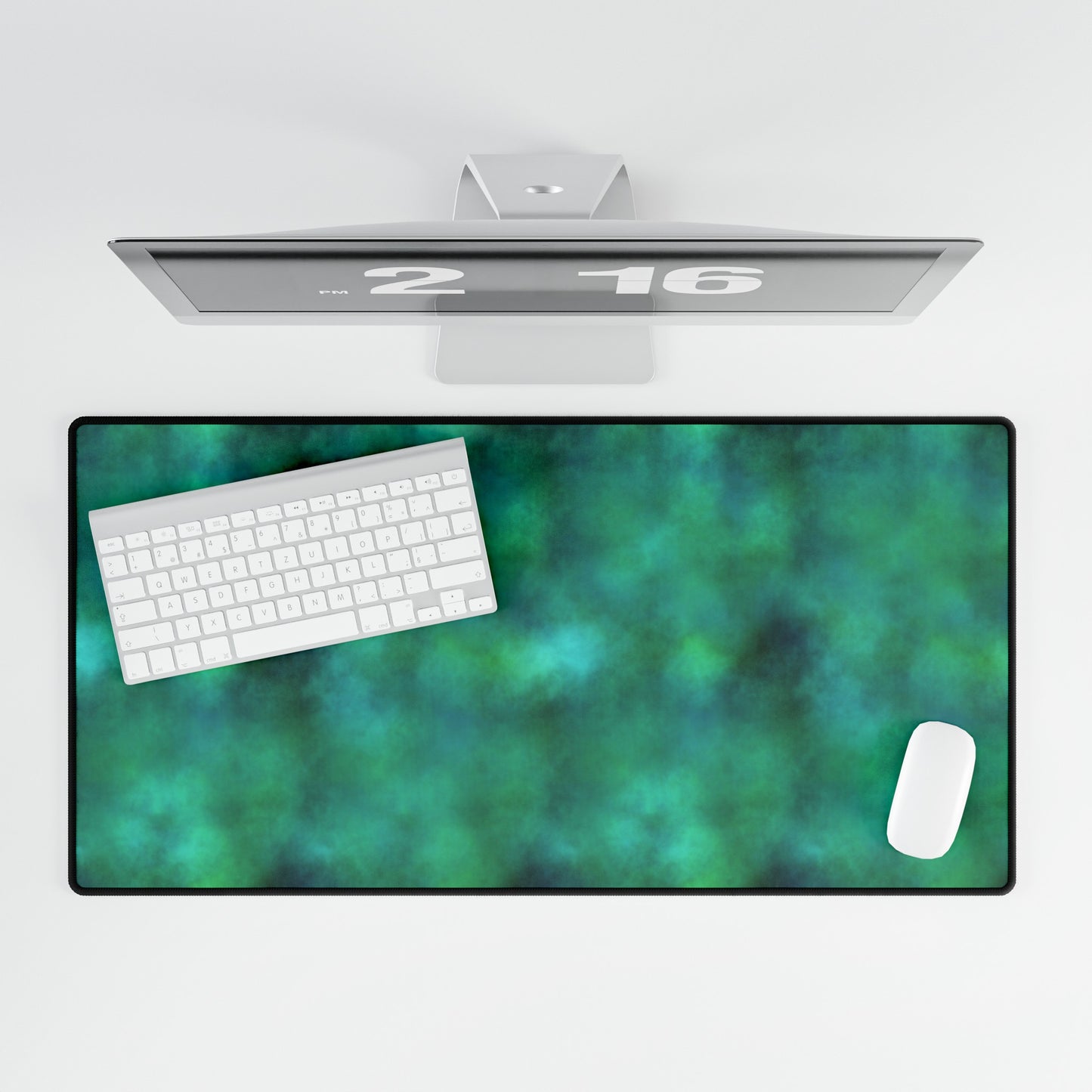 Green Galaxy Desk Mats