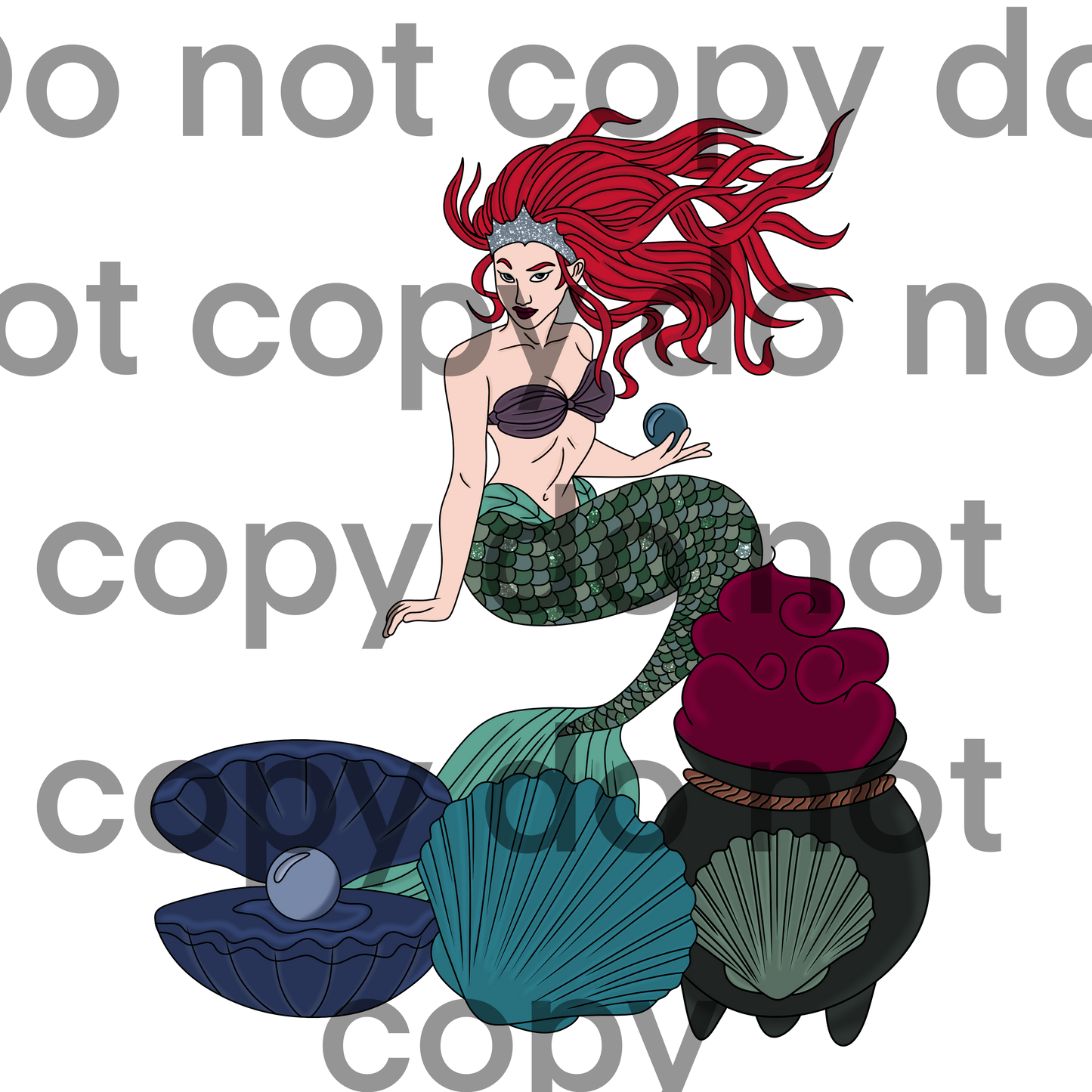 Mermaid Siren 2 PNG