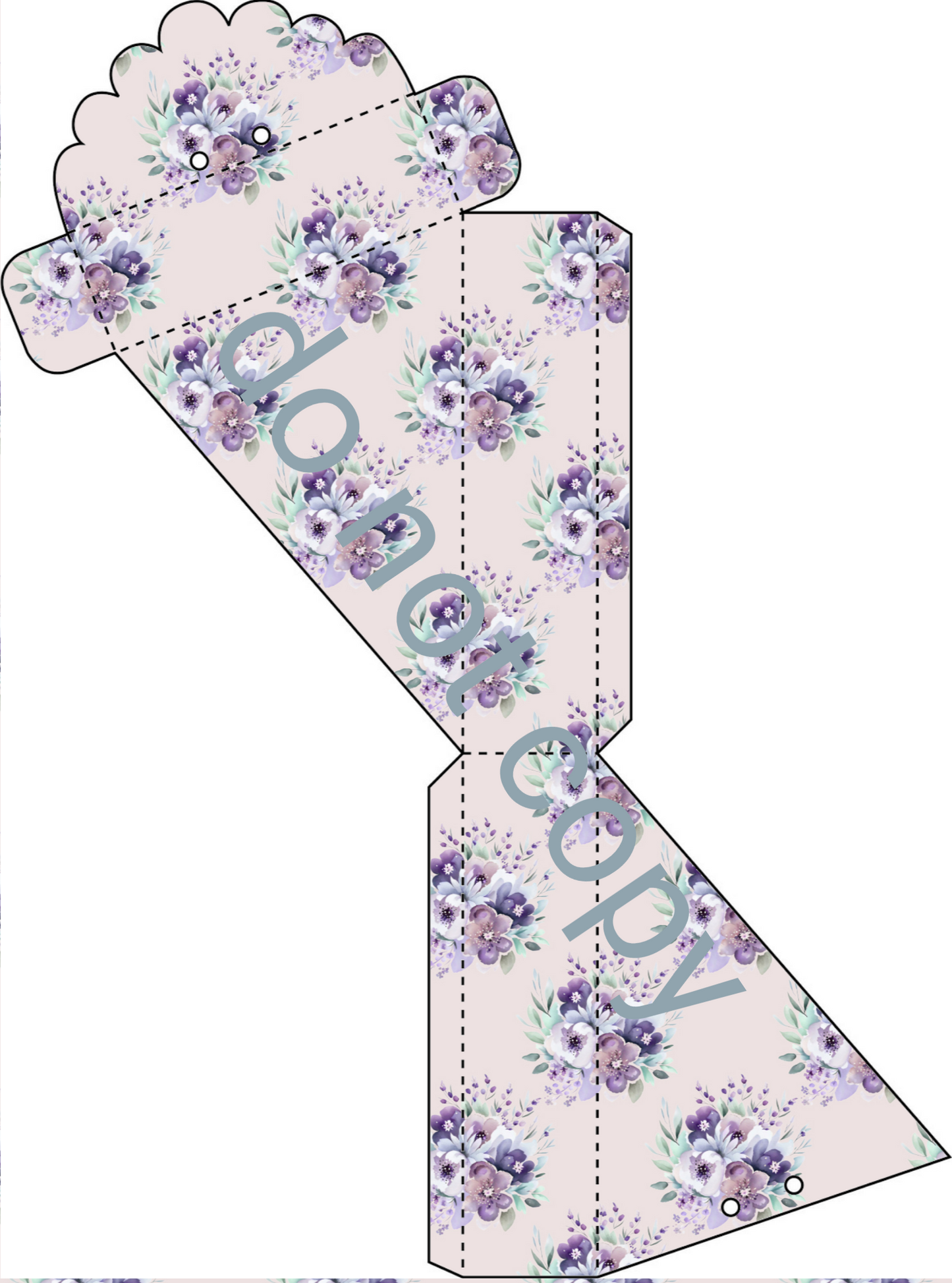 Floral box downloadable