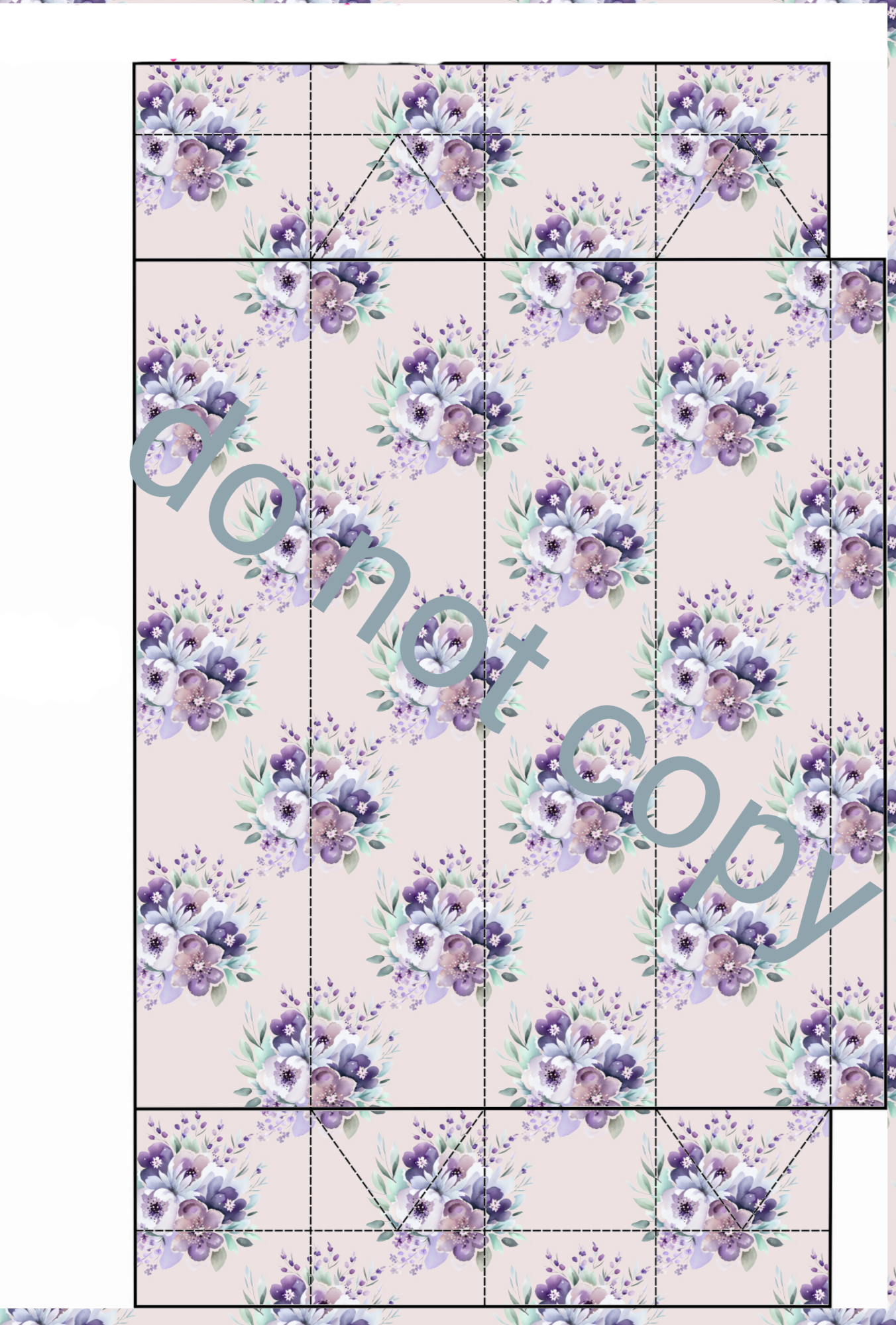 Floral box downloadable