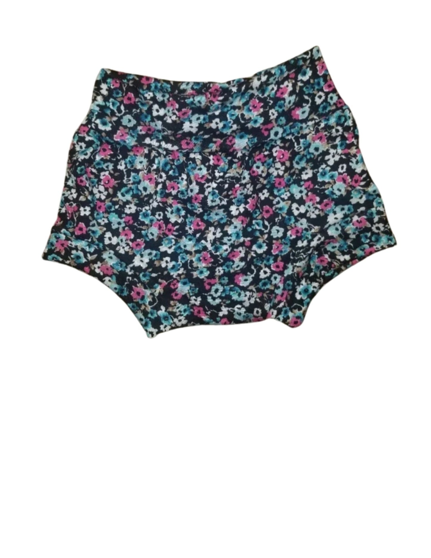 Navy blue floral bummies 4t