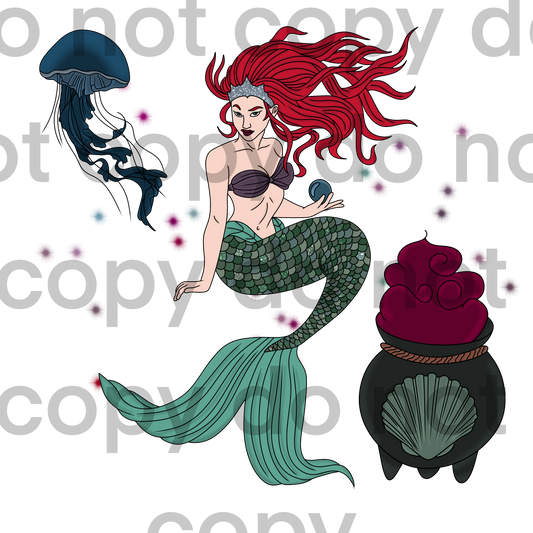 Mermaid Siren PNG