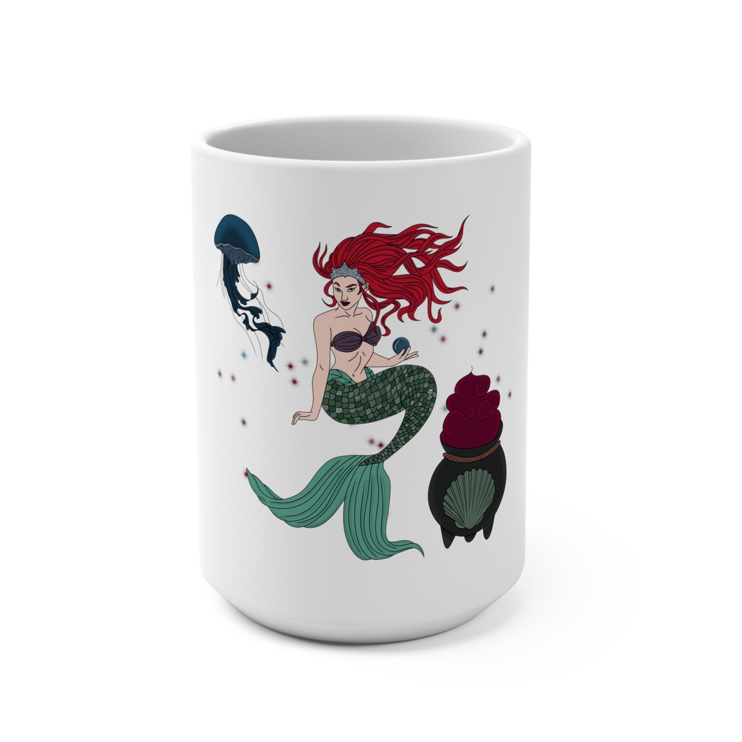 Dark Siren Mermaid Mug 15oz