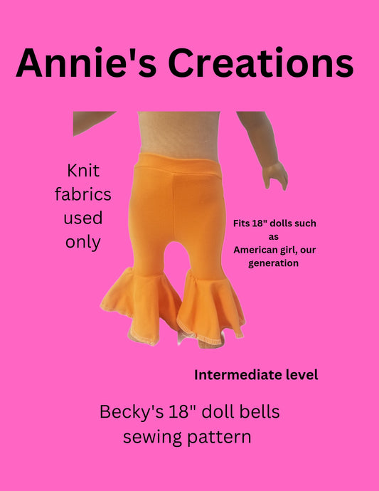 1/3 scale Becky's 18" doll bells